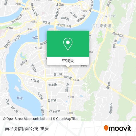 南坪协信怡家公寓地图