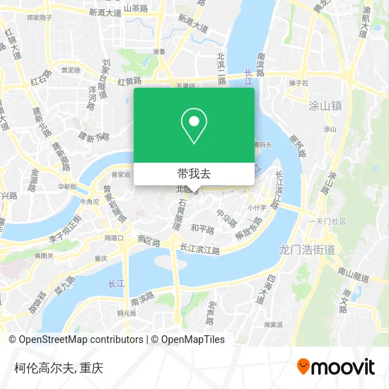 柯伦高尔夫地图