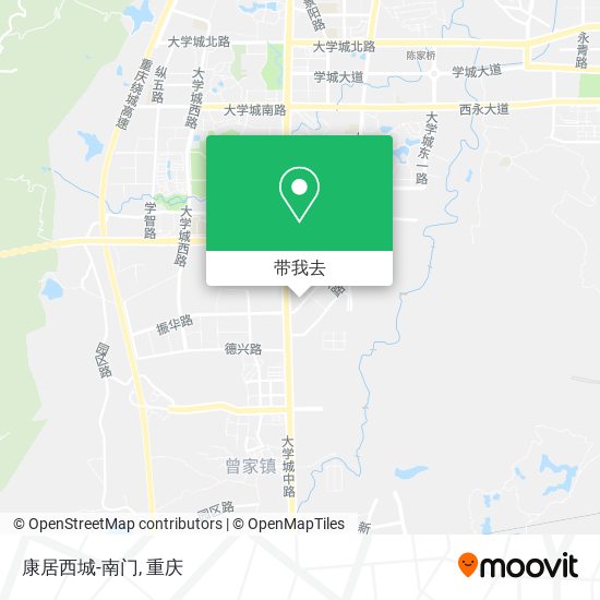 康居西城-南门地图