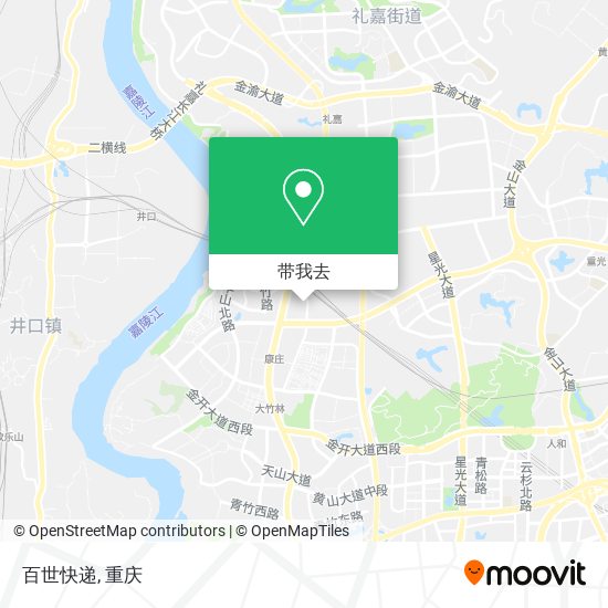 百世快递地图