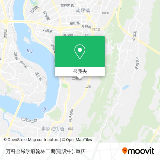 万科金域学府翰林二期(建设中)地图