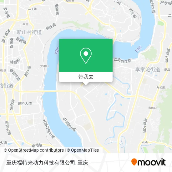 重庆福特来动力科技有限公司地图