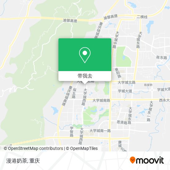 漫港奶茶地图