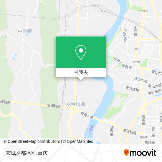 宏城名都-A区地图