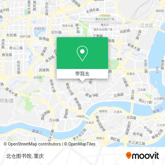 北仓图书馆地图