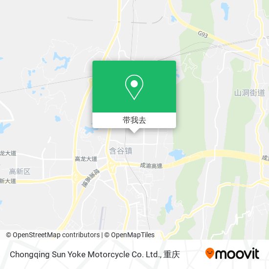 Chongqing Sun Yoke Motorcycle Co. Ltd.地图