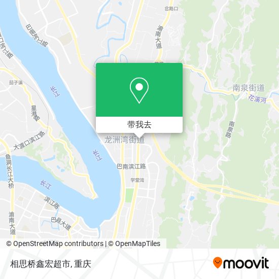 相思桥鑫宏超市地图
