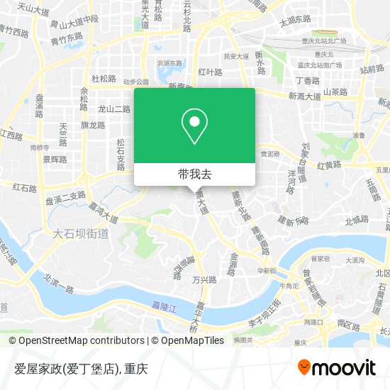 爱屋家政(爱丁堡店)地图