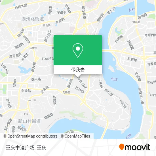 重庆中迪广场地图