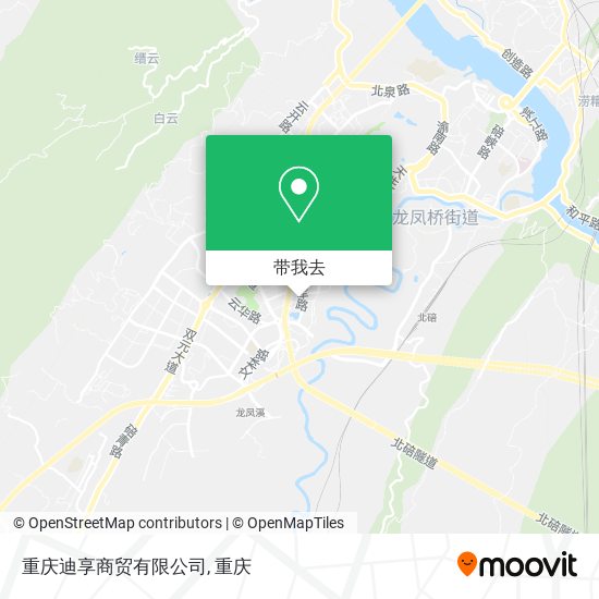 重庆迪享商贸有限公司地图