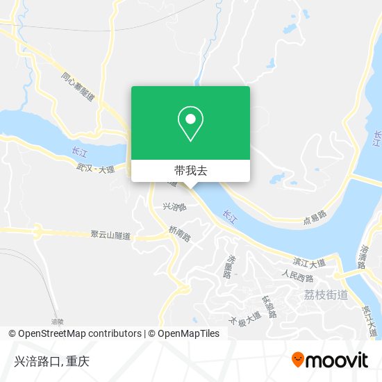 兴涪路口地图