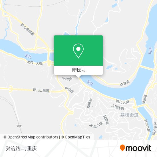 兴涪路口地图