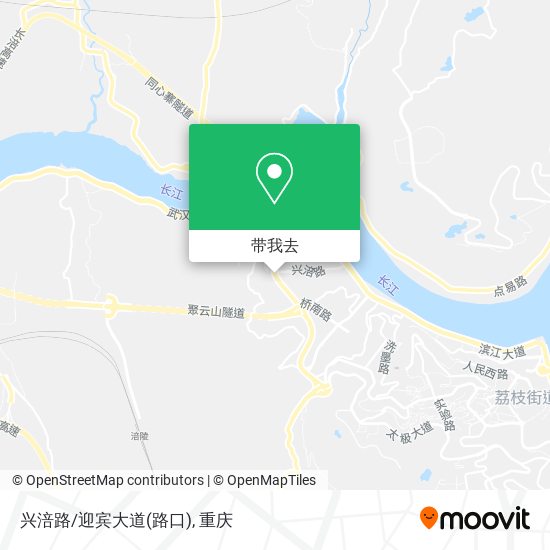 兴涪路/迎宾大道(路口)地图