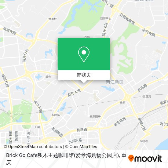 Brick Go Cafe积木主题咖啡馆(爱琴海购物公园店)地图
