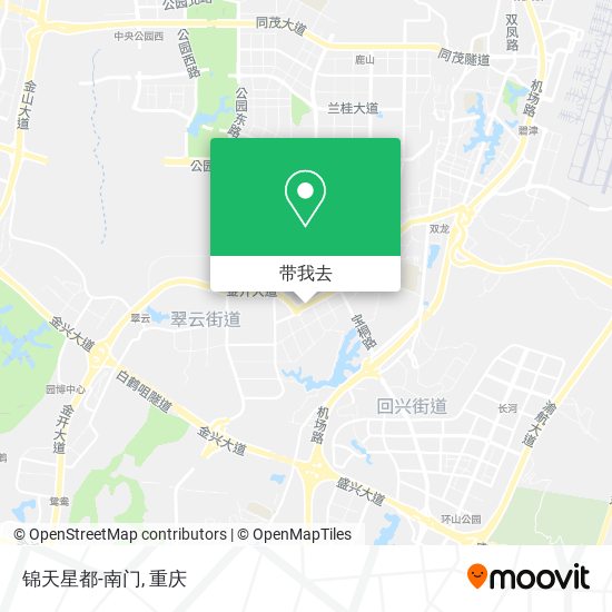 锦天星都-南门地图