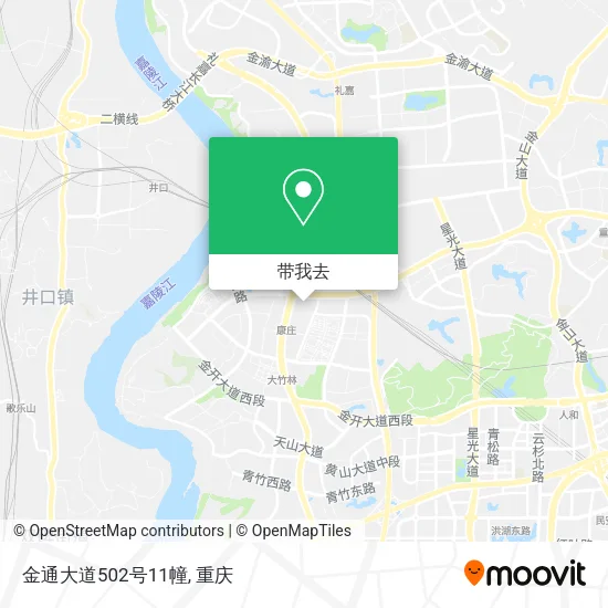 金通大道502号11幢地图