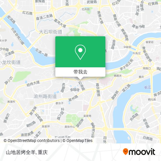山地居烤全羊地图