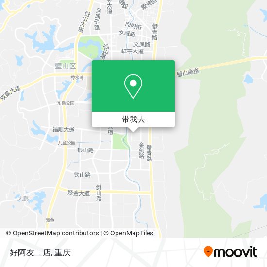 好阿友二店地图