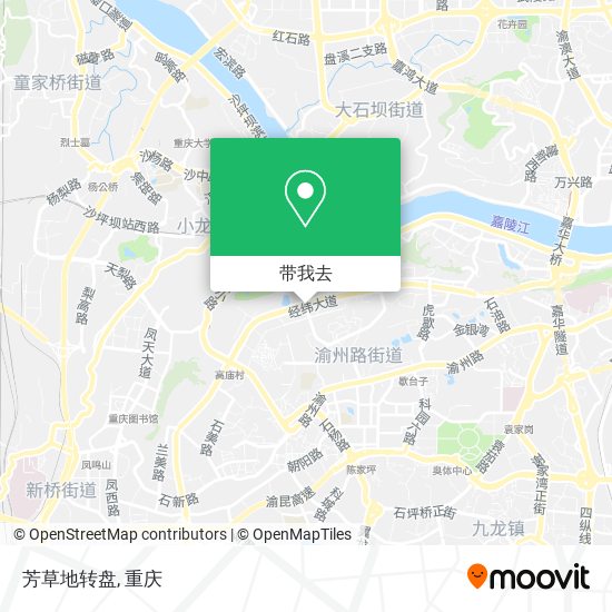芳草地转盘地图