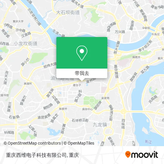 重庆西维电子科技有限公司地图