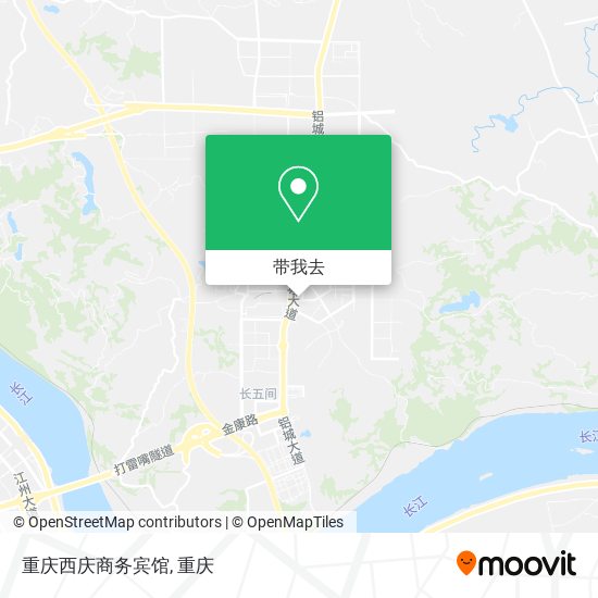 重庆西庆商务宾馆地图