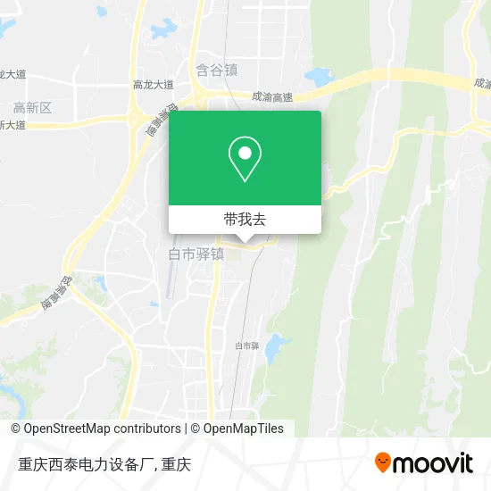 重庆西泰电力设备厂地图