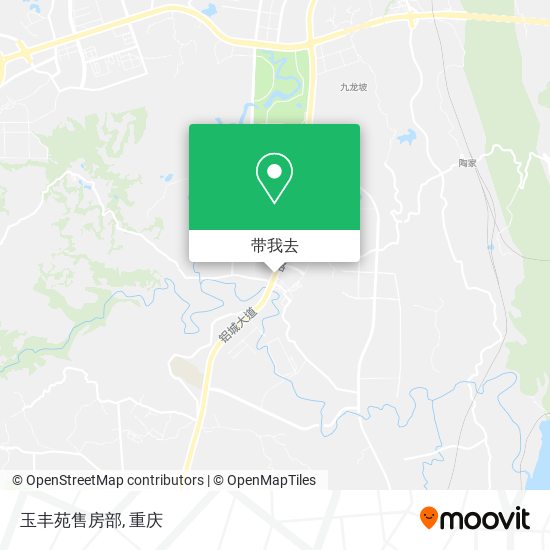 玉丰苑售房部地图