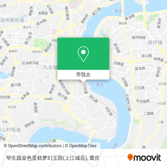 华生园金色蛋糕梦幻王国(上江城店)地图
