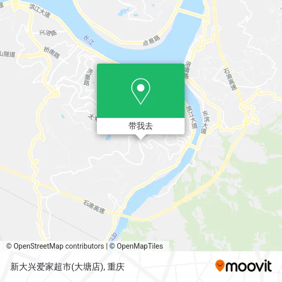 新大兴爱家超市(大塘店)地图