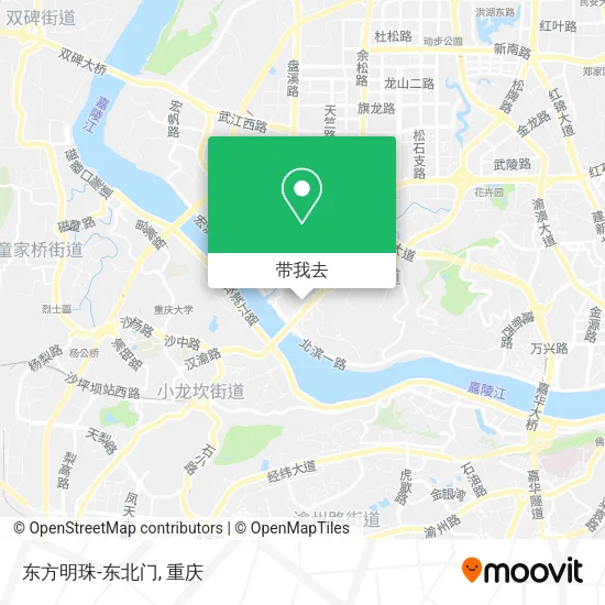 东方明珠-东北门地图