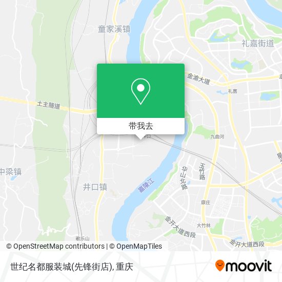 世纪名都服装城(先锋街店)地图