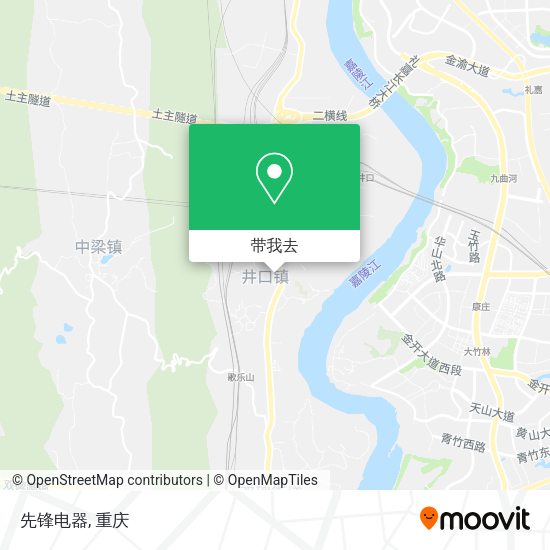 先锋电器地图