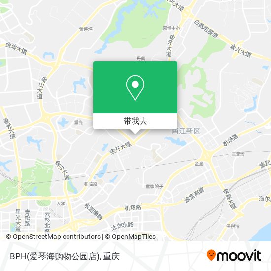 BPH(爱琴海购物公园店)地图