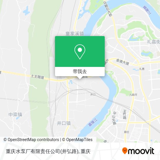 重庆水泵厂有限责任公司(井弘路)地图
