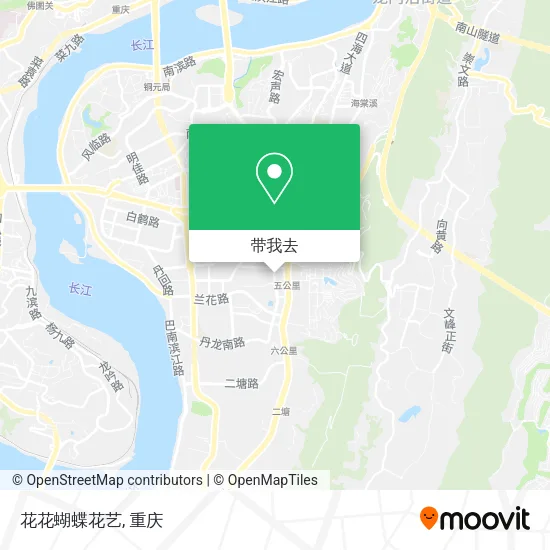 花花蝴蝶花艺地图