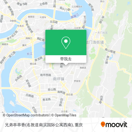 兄弟串串香(名敦道南滨国际公寓西南)地图