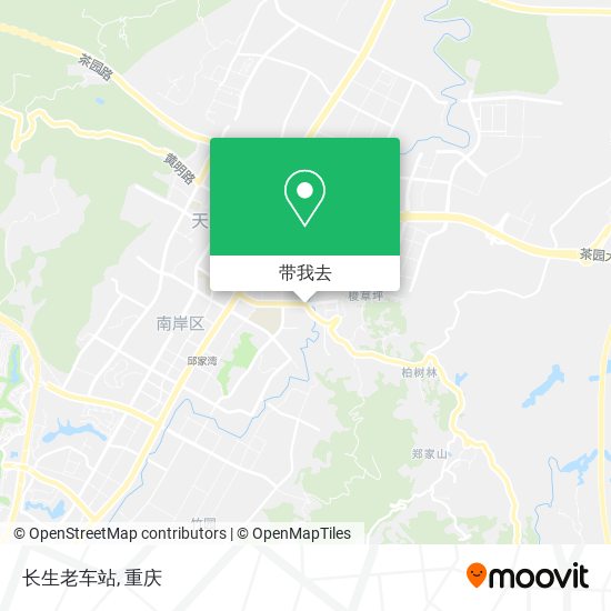 长生老车站地图