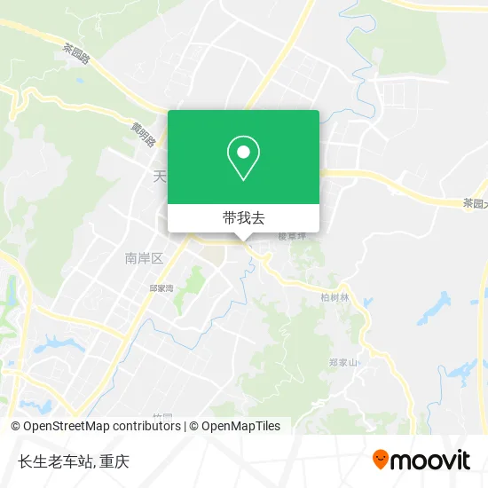 长生老车站地图