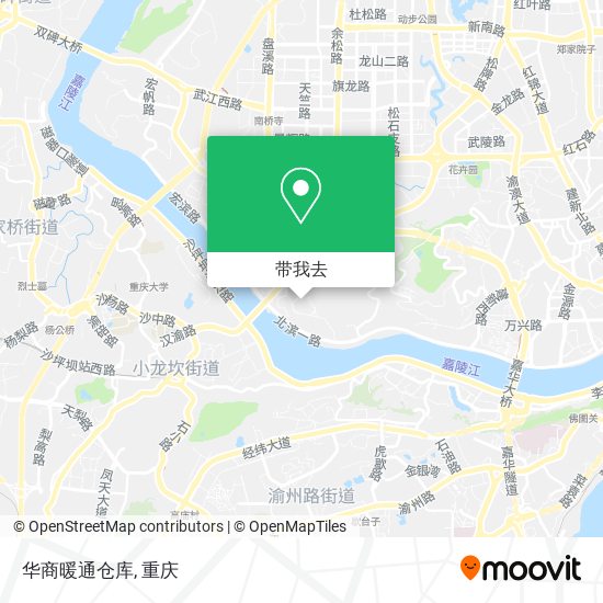 华商暖通仓库地图