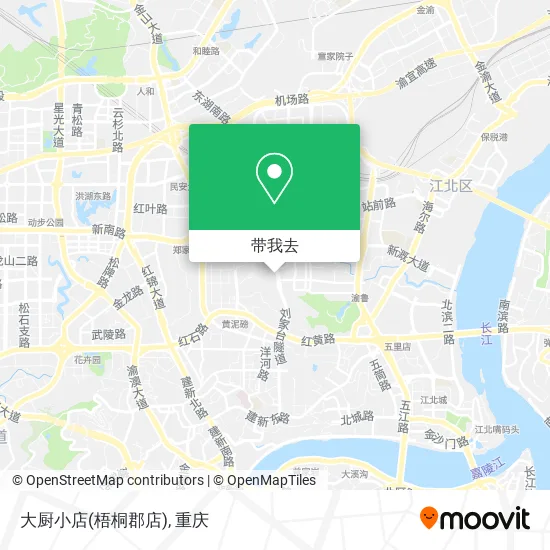 大厨小店(梧桐郡店)地图