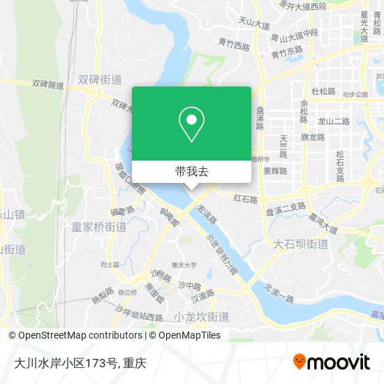 大川水岸小区173号地图