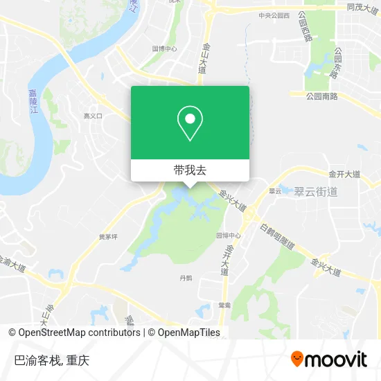 巴渝客栈地图