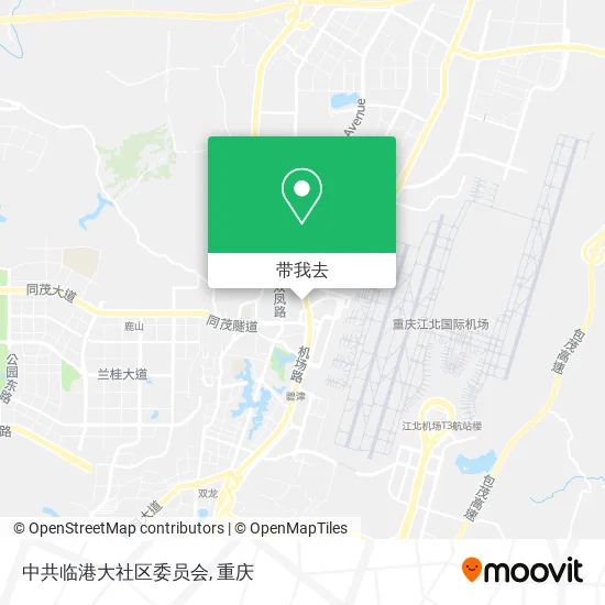中共临港大社区委员会地图