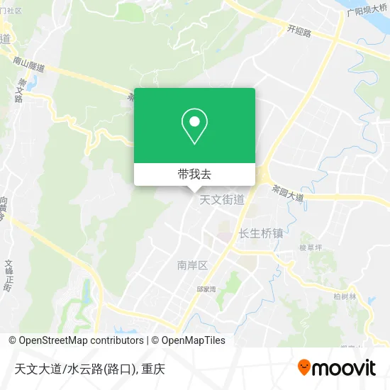 天文大道/水云路(路口)地图