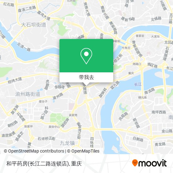 和平药房(长江二路连锁店)地图