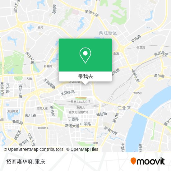 招商雍华府地图
