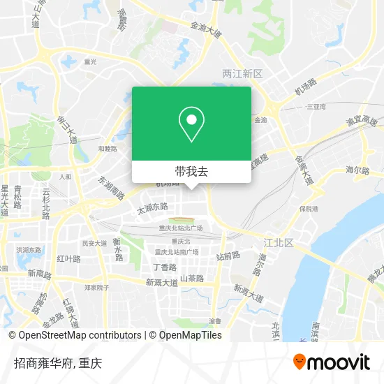 招商雍华府地图