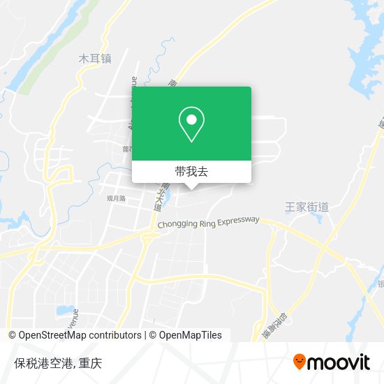 保税港空港地图