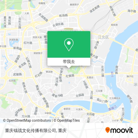 重庆镭战文化传播有限公司地图
