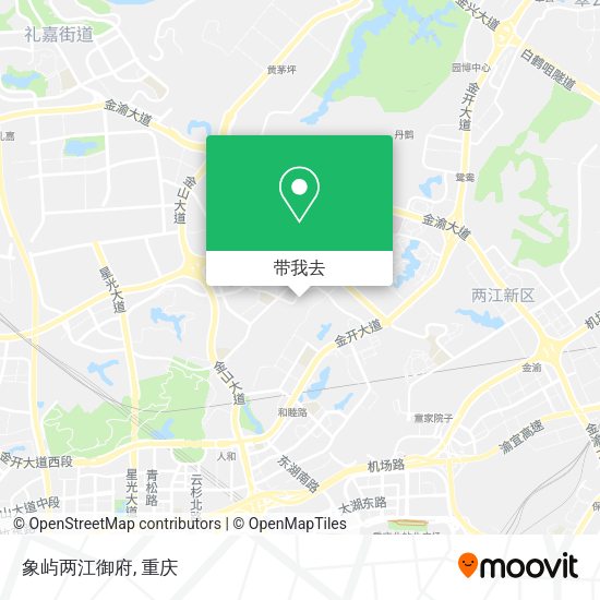 象屿两江御府地图